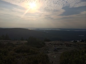 Sunset in Acadia National Park