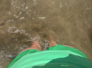 Icy soak in the Ocean