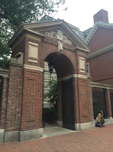 Gates to Harvard.