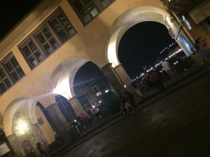 Ponte Vecchio - the windows across the top are from the passageway used by the Medici family.